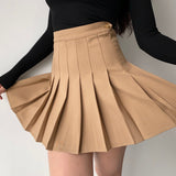 lovefery - Khaki Tennis Skirt ~ HANDMADE