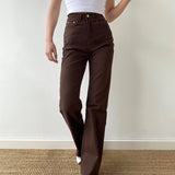 lovefery - Coffee Time Brown Trousers