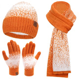 Winter Warmth Set - Fashion Scarves and Accessories - Soft Fleece Beanie Hat, Touchscreen Gloves, and Long Scarf for Women, Perfect Gift Idea