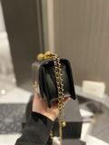 New style Designers CC Top Shoulder Quality Women Caviar Lambskin Leather Clutch Quilted Chain Cross Body Bag Totes Woc Diamond Lattice Messenger Bags Pu