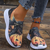 lovefery - Yellow Casual Sportswear Daily Patchwork Printing Round Comfortable Shoes