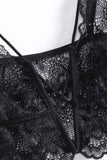 lovefery Lace Halter Sexy Lingerie Set