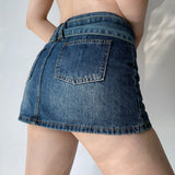 lovefery - Hot Girl Denim Mini Skirt