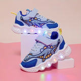 Stylish LED Light Up Chunky Sneakers - Comfy, Breathable, Non-Slip, Trendy Shoes for Active Boys - Perfect for Outdoor Play, Casual Wear, and Everyday Adventures