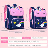 Children's Elementary School Students Schoolbag Girls 1, 2, 3, 4, 5, 6 Grades 6-12 Years Old Shoulders Backpack Cute Waterproof Lightweight Boys