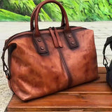 Luxury Genuine Leather Dumpling Handbag - Spacious & Stylish - Timeless Vintage Casual Design - Comfortable Top-handle & Shoulder Bag for Fashion Women - Durable, High-Quality Craftsmanship