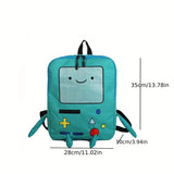 Anime Cartoon 3D Daypack | Durable Nylon Adventure Backpack with Adjustable Fit & Utility Pocket