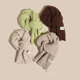 Soft And Cozy Scarf With Wool Blend, Elegant Knit Design, Warm And Windproof, Perfect For Evening Outing