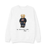 Women Sweaters Cartoon Rl Bear Women Winter Clothing Fashion Long Sleeve Knitted Pullover Cotton Wool Cotton Soft KOQ6