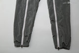 Tops quality Brand mens topstoney pants Classic embroidered badge metal nylon double zipper design workwear pants Size M-2XL