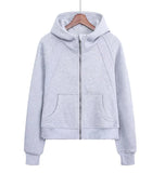 Sports Coat Women's Half Zipper Hoodie Sweater Loose Versatile Casual Baseball Suit Running Fitness Yoga Gym Clothes Jacket Top