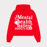 American retro street mental health issues hoodie  new men and womens long sleep casual loose Y2K clothing sweater 240218