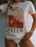 Tulum Cotton Graphic Tee