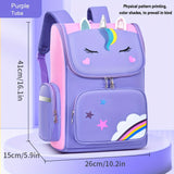 Children's Elementary School Students Schoolbag Girls 1, 2, 3, 4, 5, 6 Grades 6-12 Years Old Shoulders Backpack Cute Waterproof Lightweight Boys