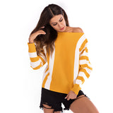 LOVEFERY ,  and Hot Trade popular New Autumn Lazy Wind Sweater Pullover Knitted Sweater Women's Top Long Sleeve