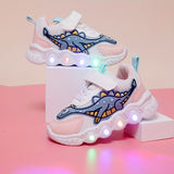 Stylish LED Light Up Chunky Sneakers - Comfy, Breathable, Non-Slip, Trendy Shoes for Active Boys - Perfect for Outdoor Play, Casual Wear, and Everyday Adventures