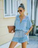 Stash Pocketed Button Down Romper