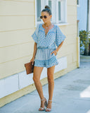 Stash Pocketed Button Down Romper