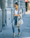 Ventura Fringe Knit Cardigan