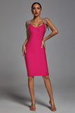 lovefery Fantasya Bandage Dress - Pink