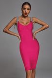 lovefery Fantasya Bandage Dress - Pink