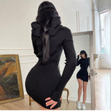 Ginny Long Sleeve Knit Sweater Dress