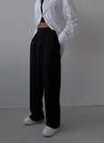 lovefery Autumn Fashion Casual High Waist Zipper Office Lady Suit Pants  New Simple Acitvewear Streetwear Trousers Women