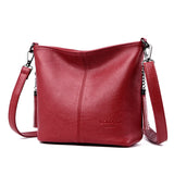 High Quality Soft Leather Purse Fashion Women Shoulder Messenger Bag Trend Designer Tassel Bag Luxury Ladies Handbag Sac