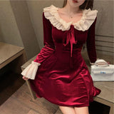 lovefery Sugared Cranberries Fairycore Cottagecore Princesscore Dress