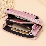 LoveFery - Women&#39;s Messenger Bag Shoulder Mobile Phone Bags Small PU Leather Crossbody Wallet Ladies Card Holder Coin Purse Female