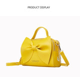 LoveFery - Elegant Women Leather Handbags Female Shoulder Crossbody Bags for Women Handbags High Quality Ladies Messenger Hand Bags Bow NEW