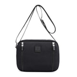 LoveFery - Versatile Small Crossbody Bag For Women Casual Design Waterproof Nylon Shoulder Bag Travel Black Purs And Handbag Sac Flap