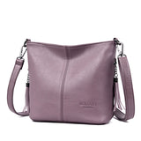 High Quality Soft Leather Purse Fashion Women Shoulder Messenger Bag Trend Designer Tassel Bag Luxury Ladies Handbag Sac