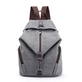 lovefery - Fashion Canvas Female Backpack Multifuction Casual Backpack For Teenager Girls New Summer Women Large Capacity Shoulder Bag