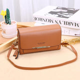 LoveFery - Women Messenger Bag Square Bag Cloth Pattern Turn Lock Mini Bag The Tide Female Handbag Shoulder Diagonal Cross Body Bag