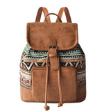 lovefery - New Women Printing Backpack Canvas School Bags For Teenagers Shoulder Bag Travel Bagpack Rucksack Bolsas Mochilas Femininas