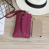 LoveFery - New Fashion Pu Leather Women Wallet Clutch Women's Purse Best Phone Wallet Female Case Phone Pocket Carteira Femme