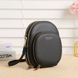 lovefery - Leather Crossbody Bags for Women Mobile Phone Bag Fashion Mini Shoulder Bag Credit Card Holder Cash Bag Cute Messenger Bag Gift