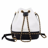 LoveFery - Women Bag PU Leather Shoulder Bag Fashion Chain Bucket Bag Bolsa Feminina Luxury Handbags Women Bags Designer Bolsos Mujer