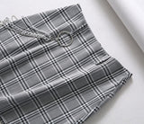 Ottoline Plaid Mini Skirt