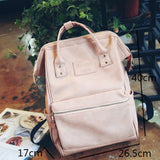 lovefery - Fashion Women Leather Backpack Youth Korean Style Shoulder Bag Laptop Schoolbags For Teenager Girls Boys Mochila Rugzak Mochilas