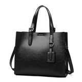 NEW Oil Wax Leather Women Handbags Designers Big Capacity Luxury Handbags Women Shoulder Bags Female Top-handle Bags Sac a Main