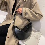 LoveFery - Luxury Handbags for Women PU Leather Banana Crossbody Bags for Women  Fashion Brand Designer Shoulder Bag Women Phone Purses