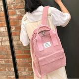 lovefery - New Trend Female Backpack Fashion Women Backpack College School School Bag Harajuku Travel Shoulder Bags For Teenage Girls