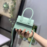 LoveFery - Mini Small Square bag Fashion New Quality PU Leather Women's Handbag Crocodile pattern Chain Shoulder Messenger Bags