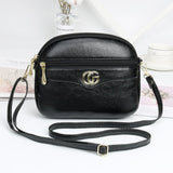 lovefery - Shell Crossbody Bag for Women New Fashion Small PU Shoulder Bags Luxury Designer Female Bag Smooth Zipper