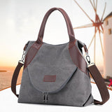 LoveFery - Women's Canvas Bag Handbags Shoulder Bags Messenger Bags Crossbody Bags Tote Large Capacity Work Bags bags for women