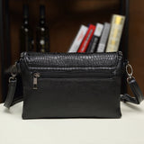 lovefery - Casual Crossbody Bag Female Messenger Bags black PU Leather Women's Shoulder Bags Chain women Envelope clutch purses