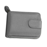 LoveFery - Men Wallets Man's Card Genuine Leather Clutch Wallets Purses Driver's License Cover Zipper Organ Women's Wallet Card Wallet