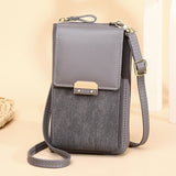 LoveFery - Women&#39;s Messenger Bag Shoulder Mobile Phone Bags Small PU Leather Crossbody Wallet Ladies Card Holder Coin Purse Female